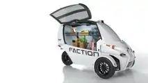 Faction D1 FUV with door open