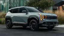 2027 Kia Seltos Front 3/4