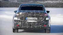 BMW i3: la berlina de la nueva clase durante las pruebas de conducción en Arjeplog