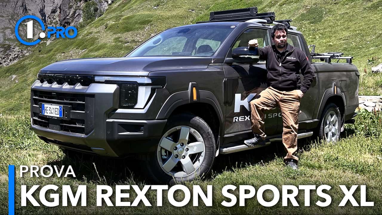 KGM Rexton Sports XL, la prova 
