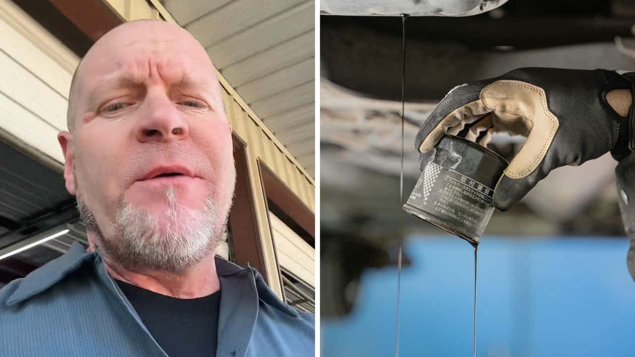 Woman asked shop for just an oil filter.