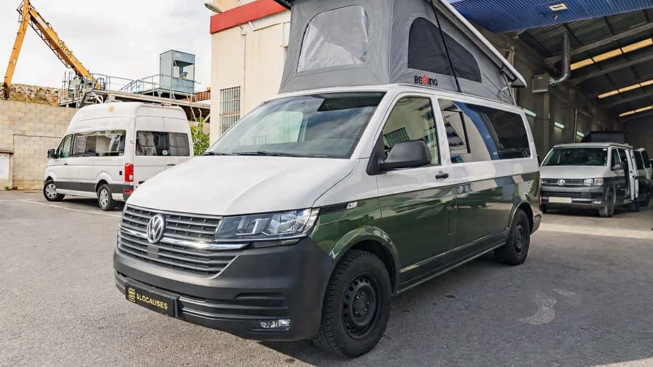 Camper diésel para tres, con un precio increíblemente bajo