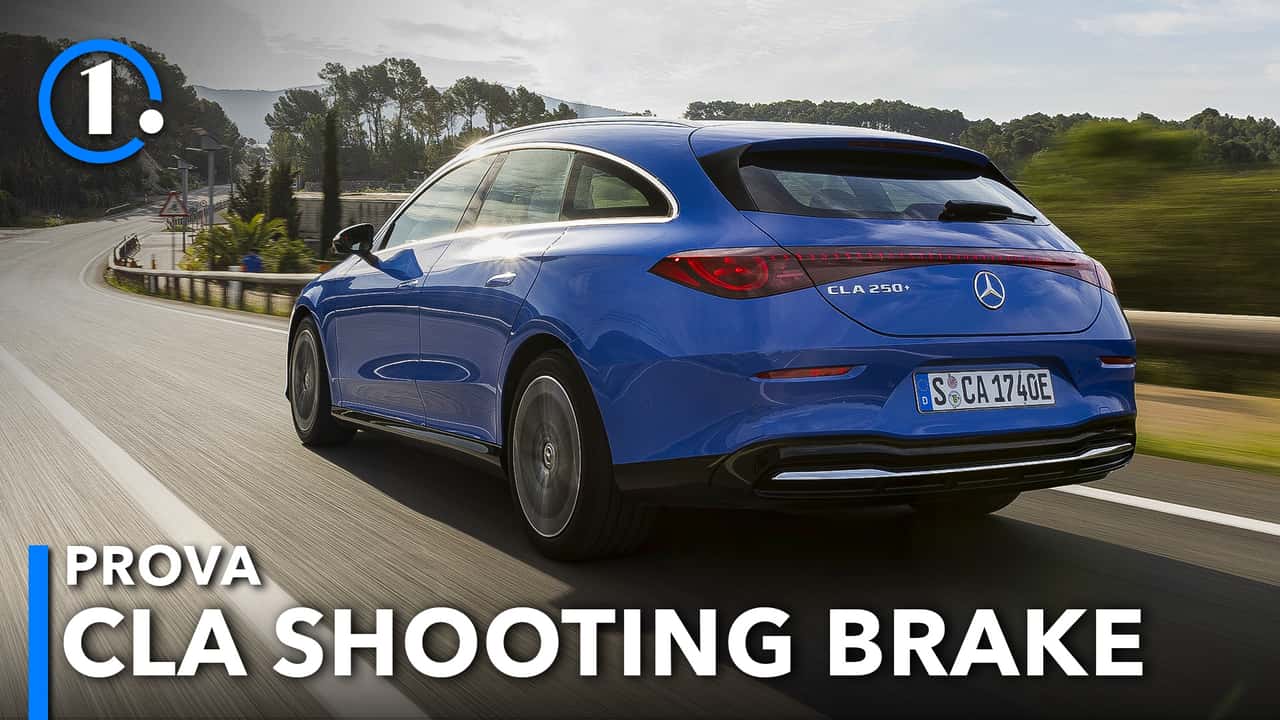 Mercedes Cla Shooting Brake (2026), la prova