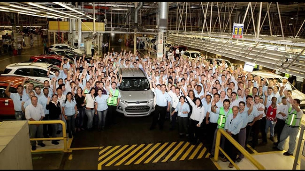 Ford inicia produção do Novo EcoSport em Camaçari - Bahia
