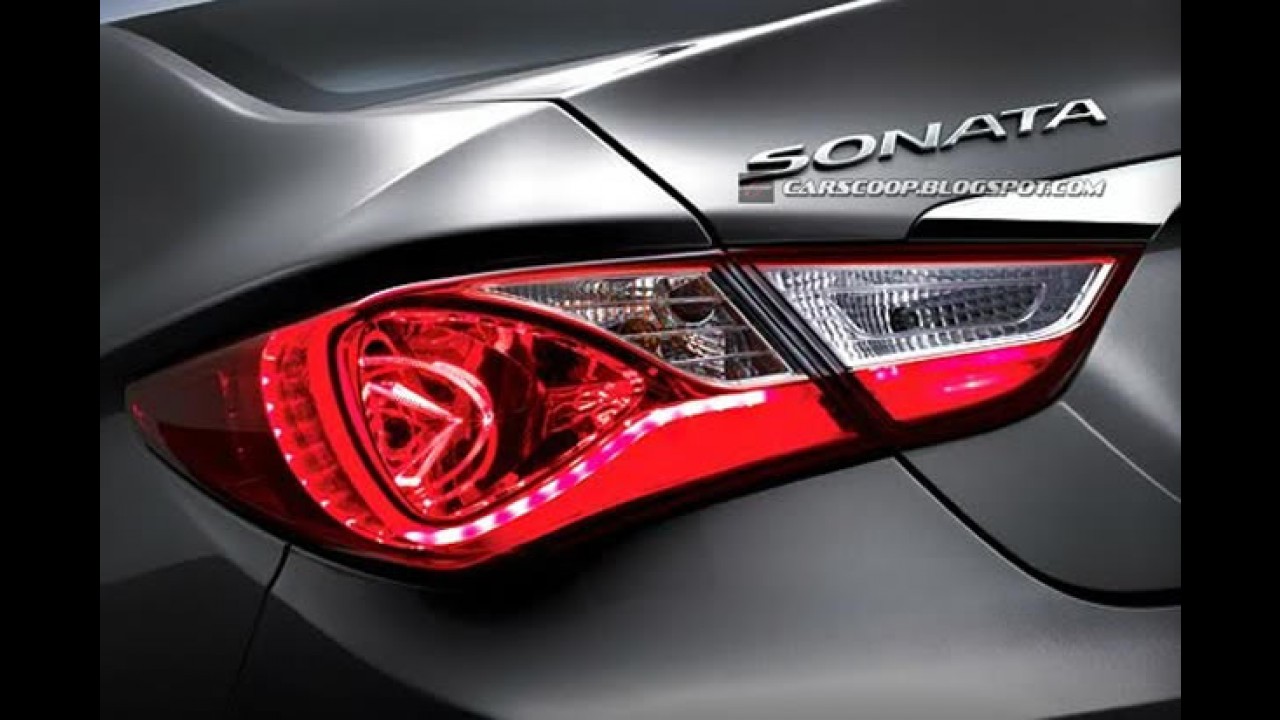 Já? Hyundai Sonata 2012 recebe retoques visuais na Coréia do Sul