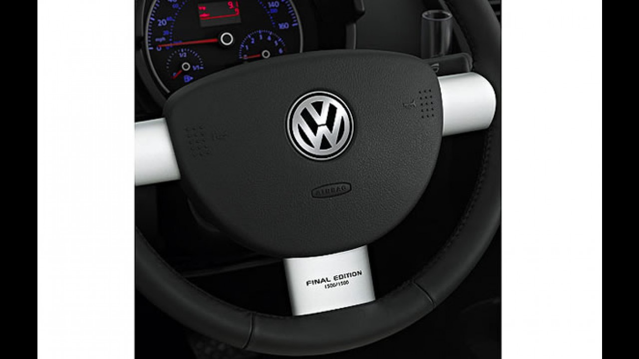 VW apresenta New Beetle Final Edition e anuncia que modelo sairá de linha em 2011