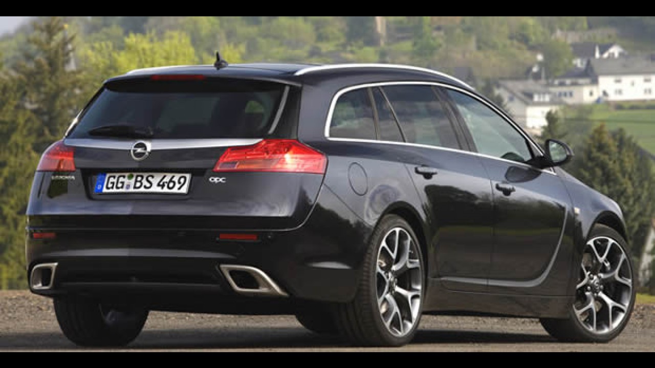 Nova Opel Insignia OPC Sports Tourer tem motor V6 de 323 cv - Veja fotos e detalhes em vídeo