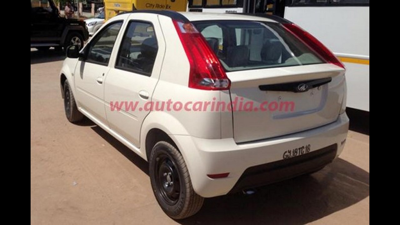 Querida, cortaram o Logan! Mahindra Verito Vibe é flagrado na Índia