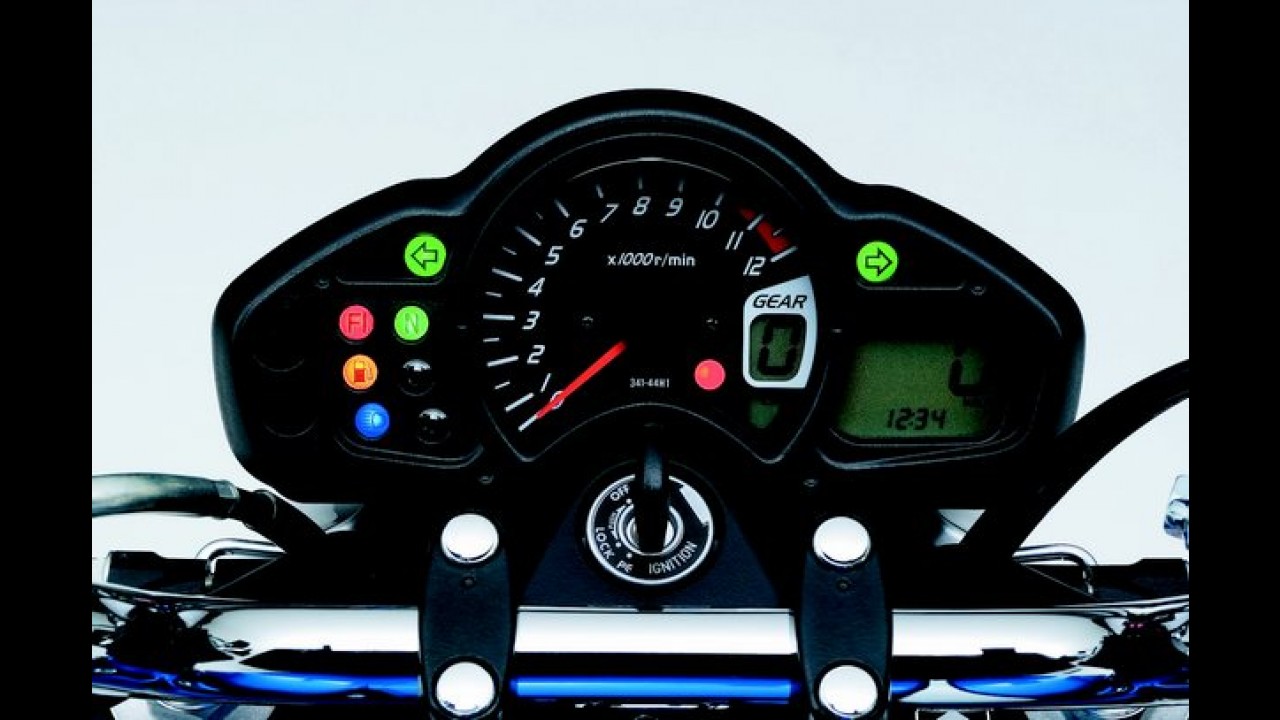 Suzuki Gladius 650 passa a ser oferecida na cor branca