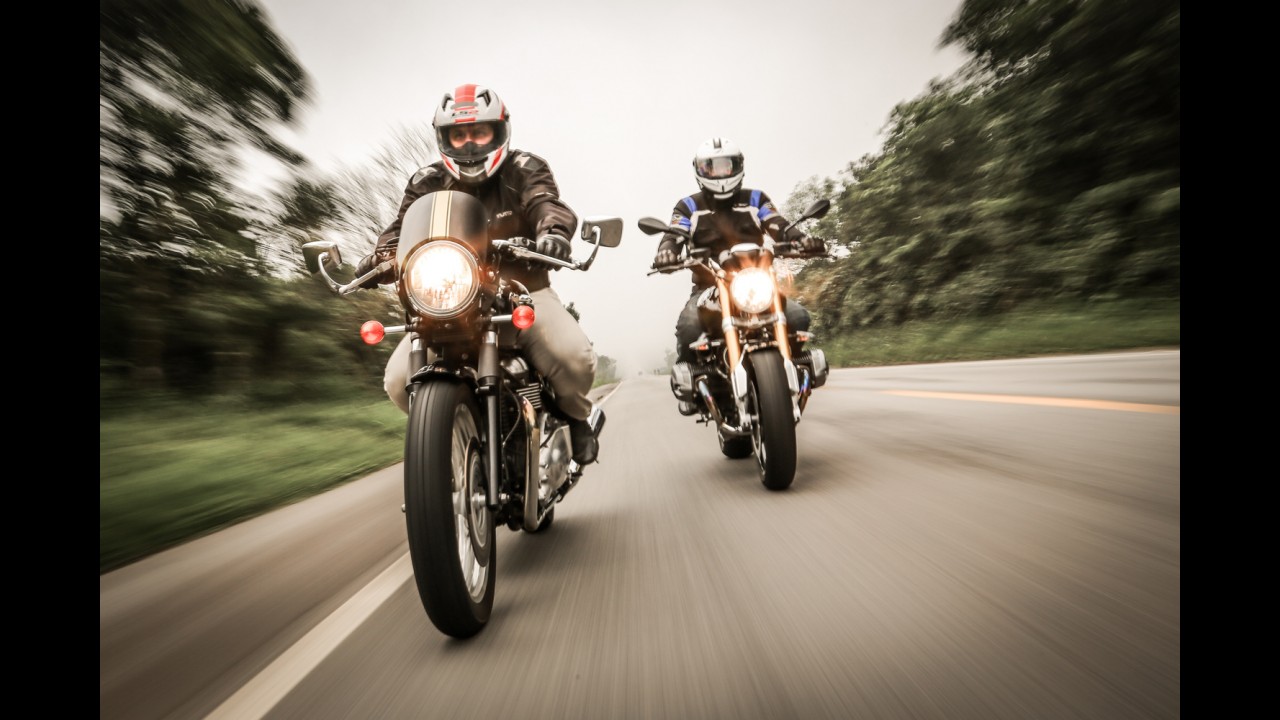 Cafe Racer: curtindo a onda retrô com Triumph Thruxton e BMW Nine T