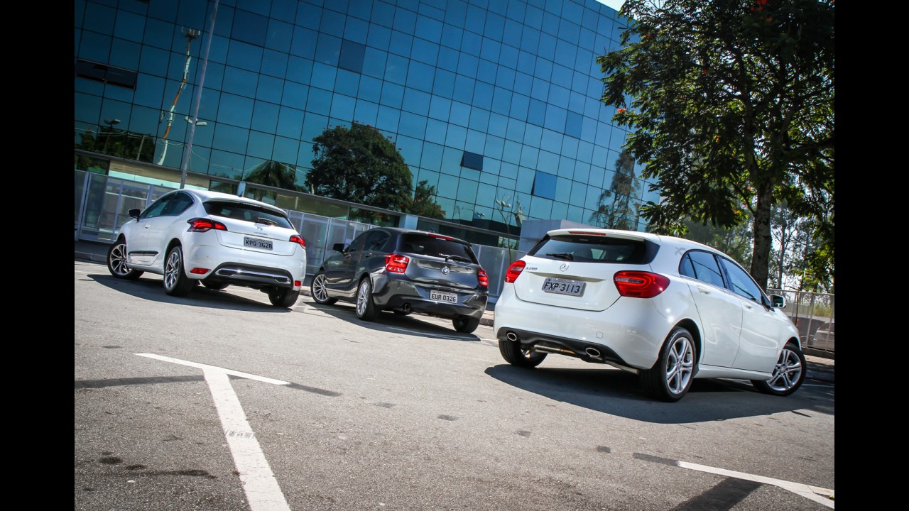Teste: novo Mercedes Classe A encara BMW Série 1 e Citroën DS4