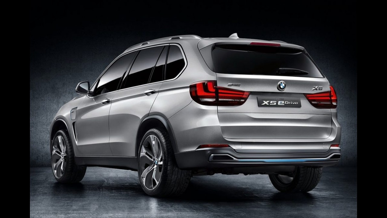 BMW X5 eDrive Concept: híbrido plug-in promete consumo de até 26,3 km/l