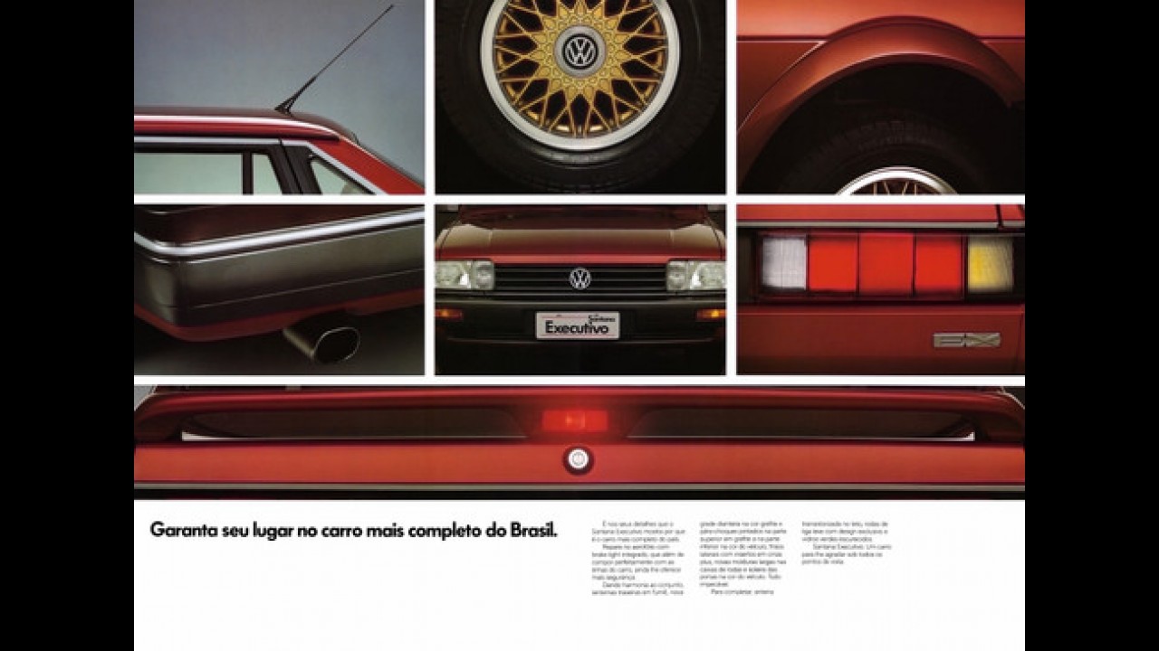 Carros para sempre: VW Santana - A marca do povo em busca de luxo