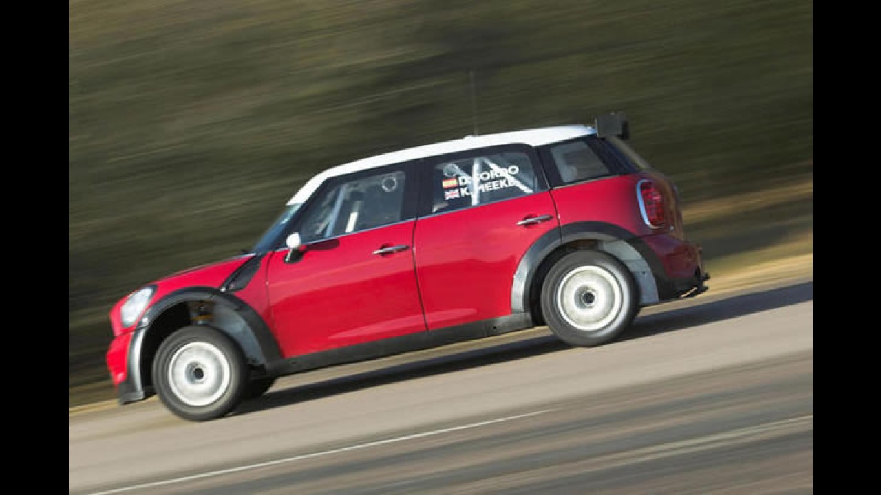 MINI Countryman WRC que vai disputar o Rally de Monte Carlo é apresentado