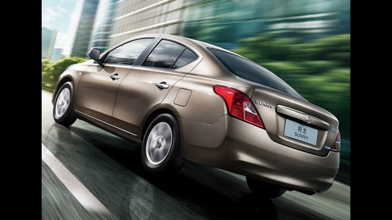 Novo sedan Nissan Sunny é apresentado na China