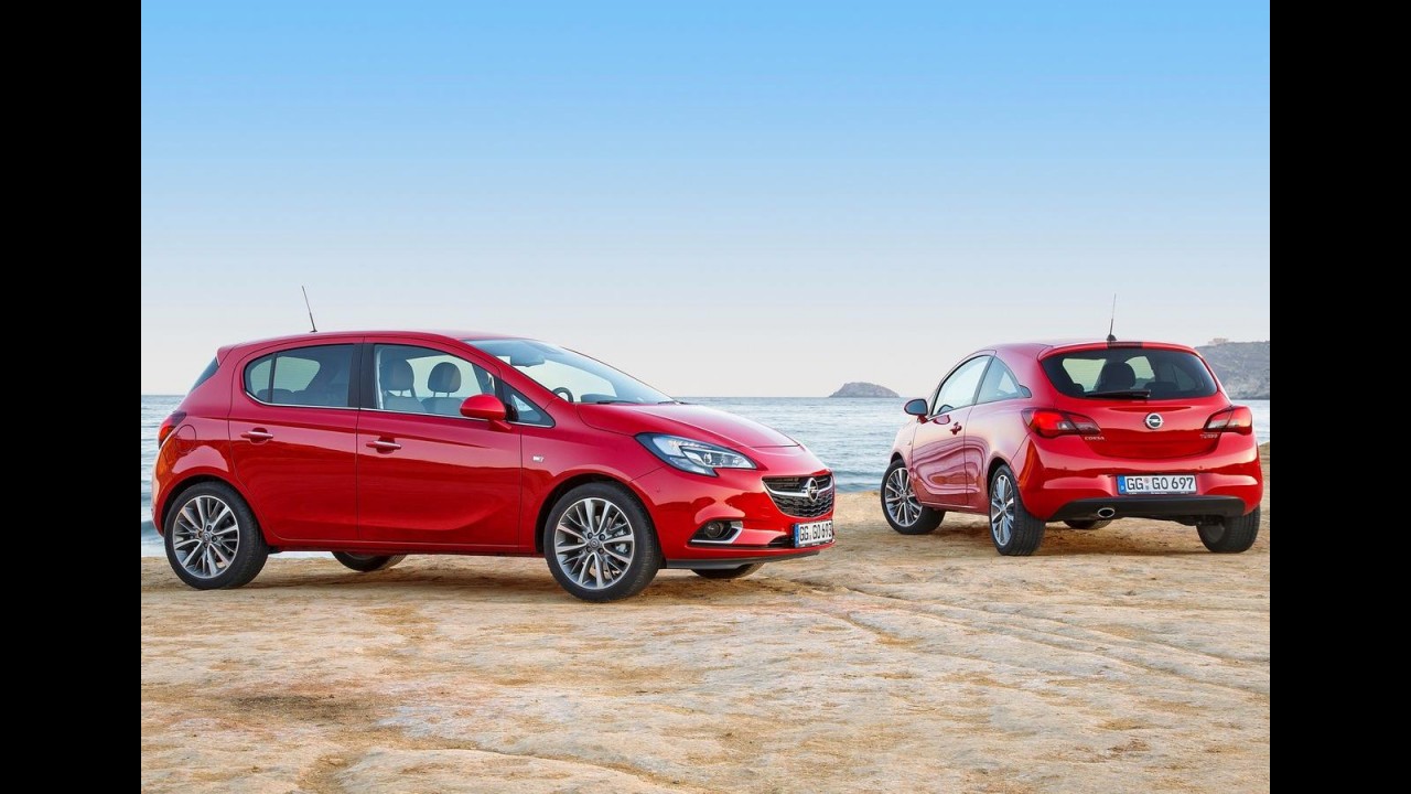 Novo Opel Corsa 2015 chega com motor 1.0 turbo de injeção direta