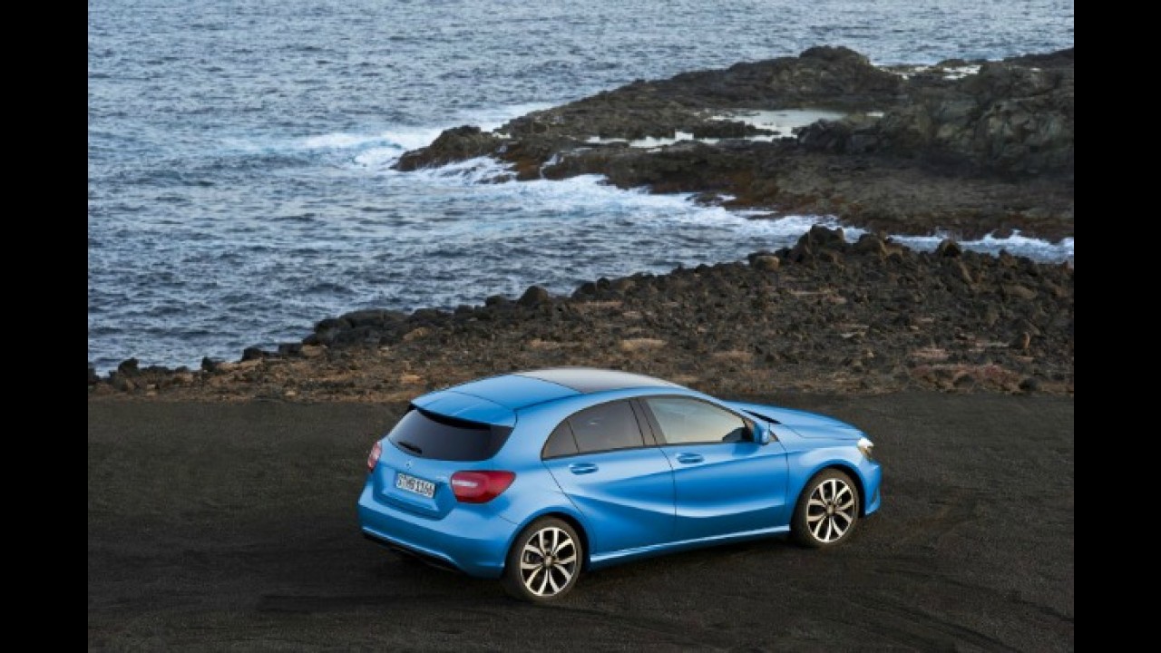 Surgem primeiras imagens oficiais do novo Mercedes Classe A
