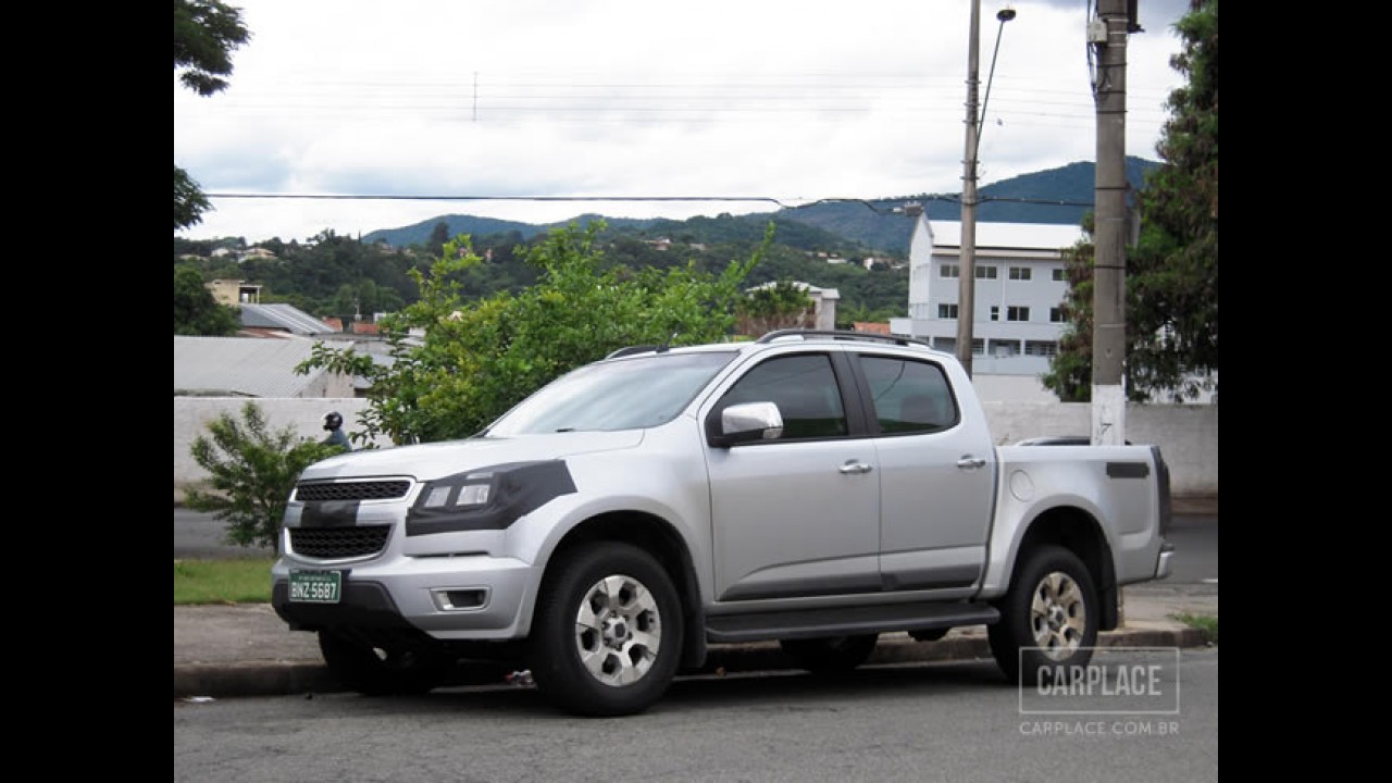 Nova S10: Todo mundo está flagrando a nova pick-up, “Menos Luiza, que está no Canadá”