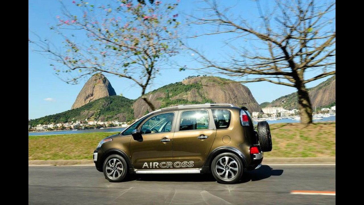 Citroën divulga novas imagens do AirCross no Rio de Janeiro