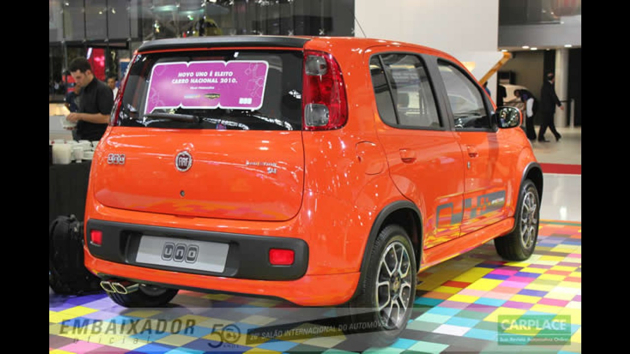 Salão do Automóvel: Fotos do Fiat Uno Sporting