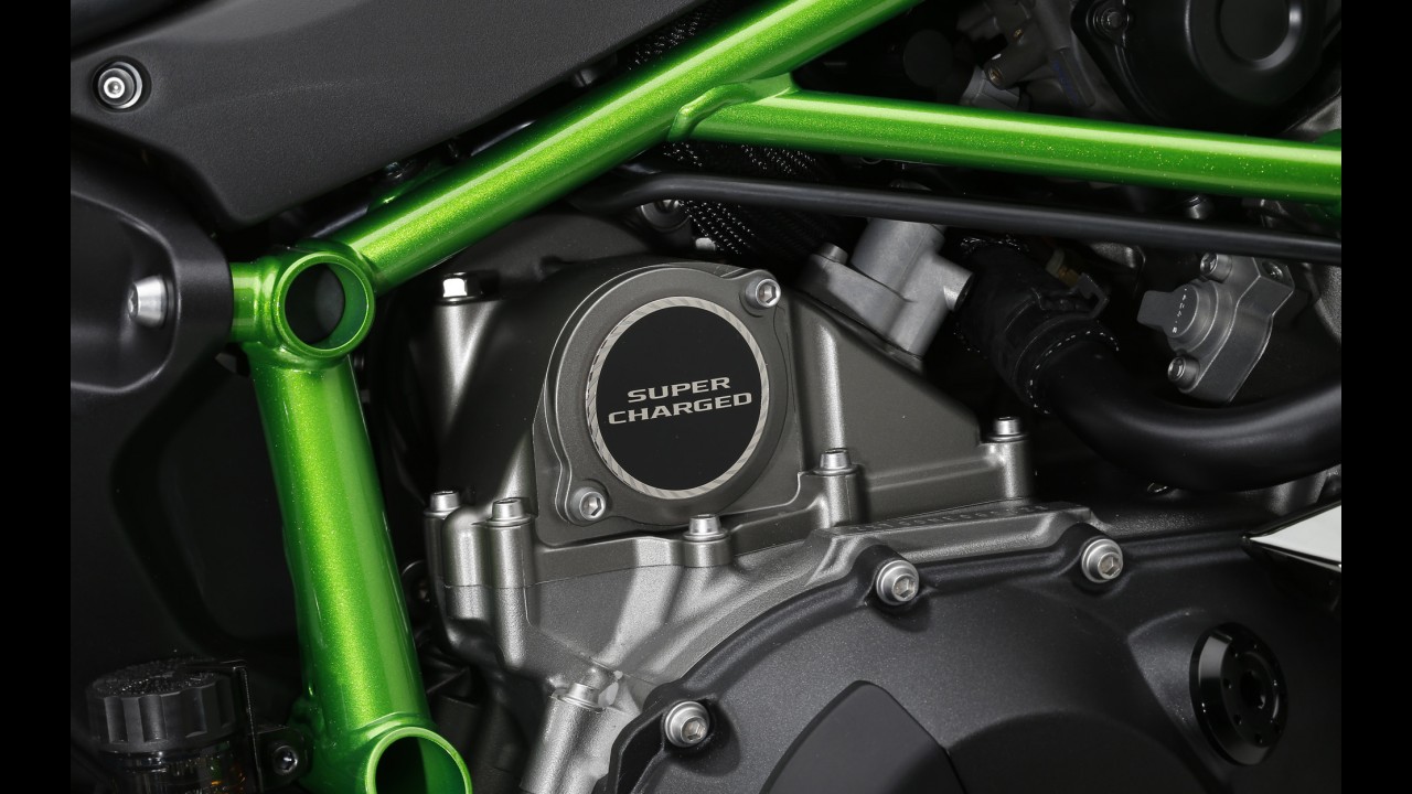 Salão de Colônia: Kawasaki Ninja H2R com compressor rende 300 cv!
