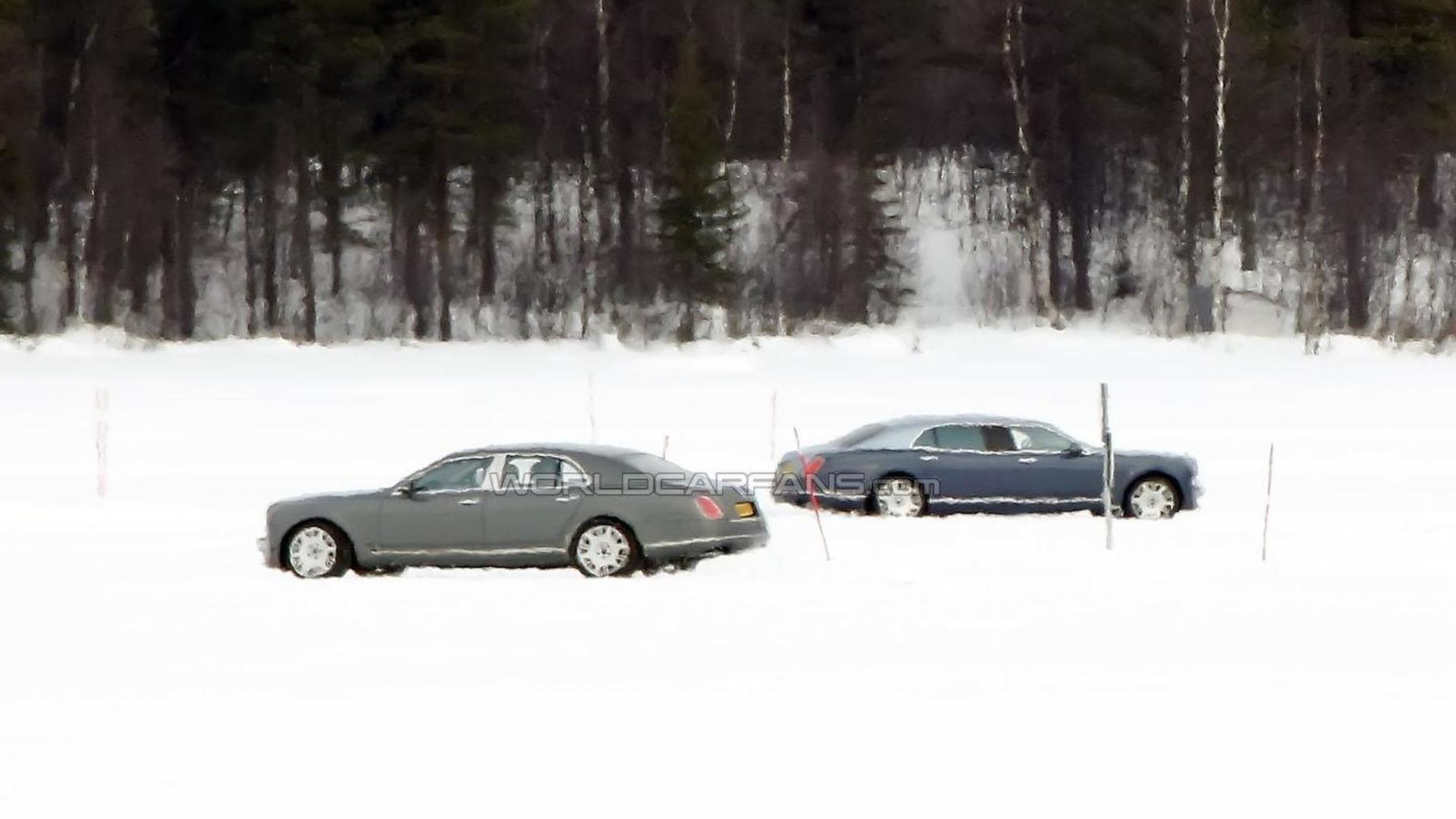 Bentley Mulsanne Lwb Spied For The First Time