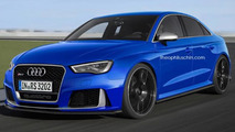 Audi RS3 Sedan render