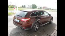 Peugeot 508 RXH, test di consumo reale Roma-Forlì