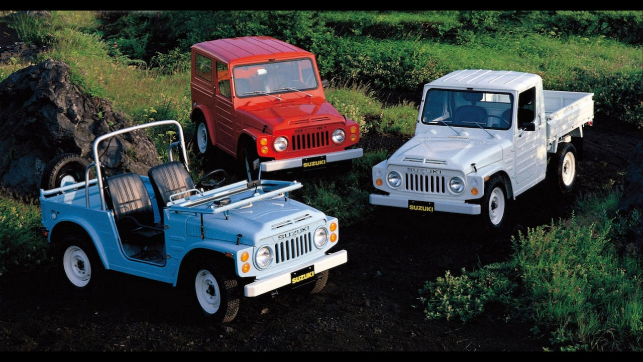 Suzuki Jimny, le foto storiche