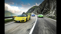 Lamborghini Huracan sulla Transfăgărășan in Romania