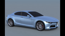Alfa Romeo Giulia, i rendering di MPcardesign