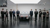 Arma dei Carabinieri için hazırlanan Alfa Romeo Giulia