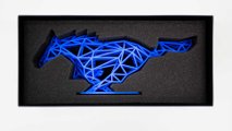 Ford Mustang Mach-E 3D-Printed Sculpture In Package