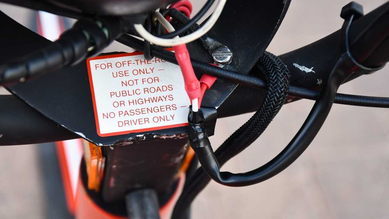 1979 Chrysler Sno-Runner - Off-Road Use Only Sticker
