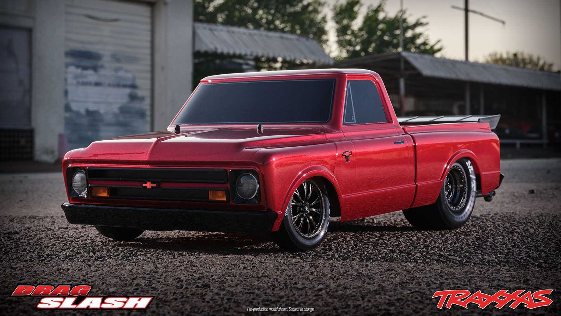 traxxas chevy drag truck