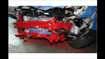 Crash Audi Q7 - Fiat 500
