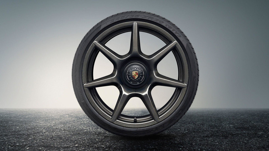 Porsche Braided Carbon Fiber Wheels