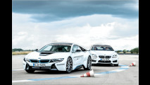 Auf der Rennstrecke mit i8 und M6