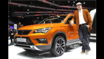 Genf 2016: Sitzprobe im Seat Ateca