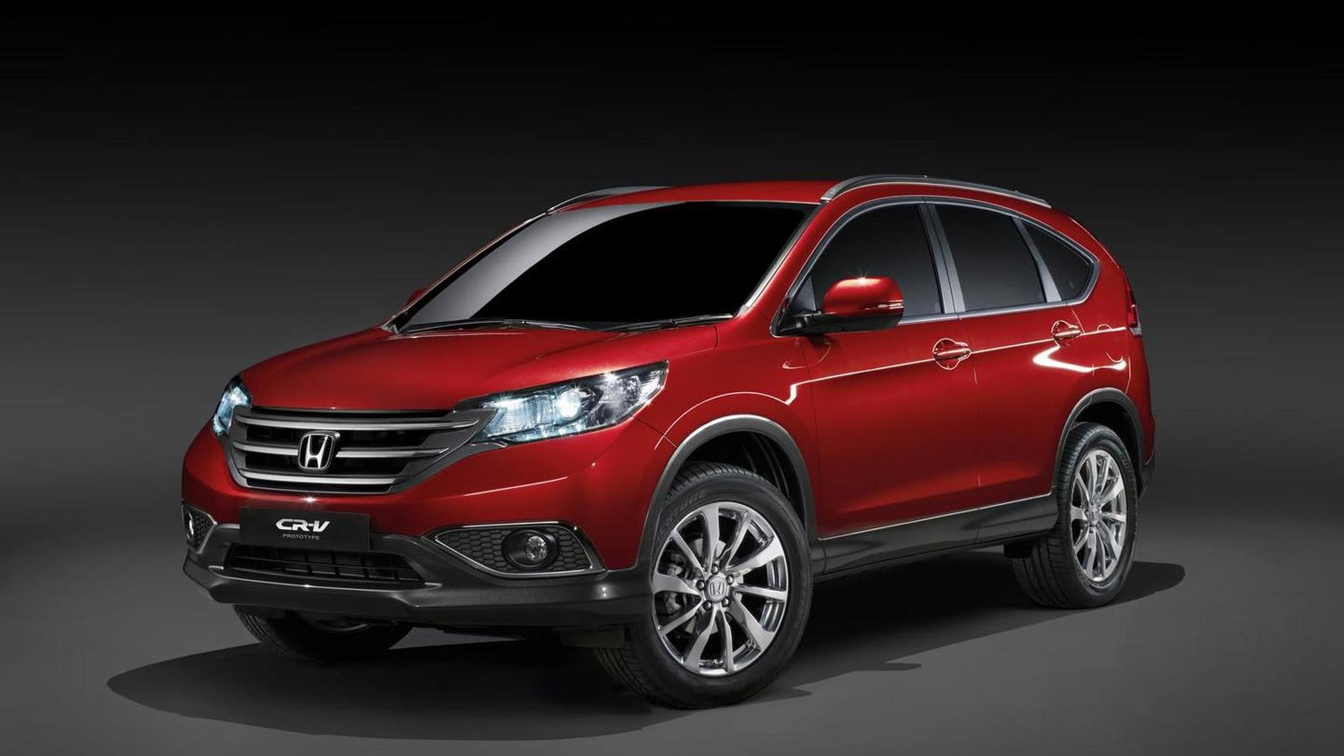 European Honda Cr V Pre Production Prototype Previewed