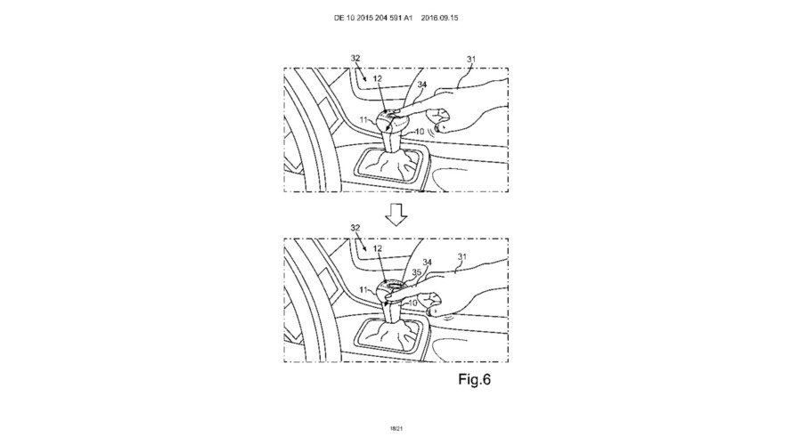 VW self-driving tech patent sketch