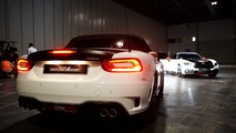 L'Abarth 124 Spider immortalisée par Rankin