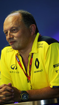 Frédéric Vasseur, Directeur de la Compétition de Renault Sport F1 Team lors de la conférence de presse de la FIA
