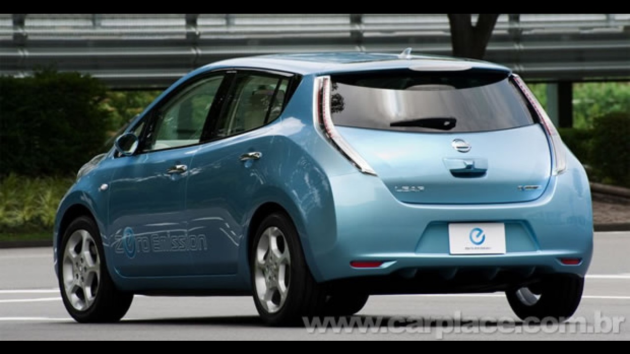 Nissan Leaf EV - Marca japonesa revela o seu primeiro carro médio totalmente elétrico