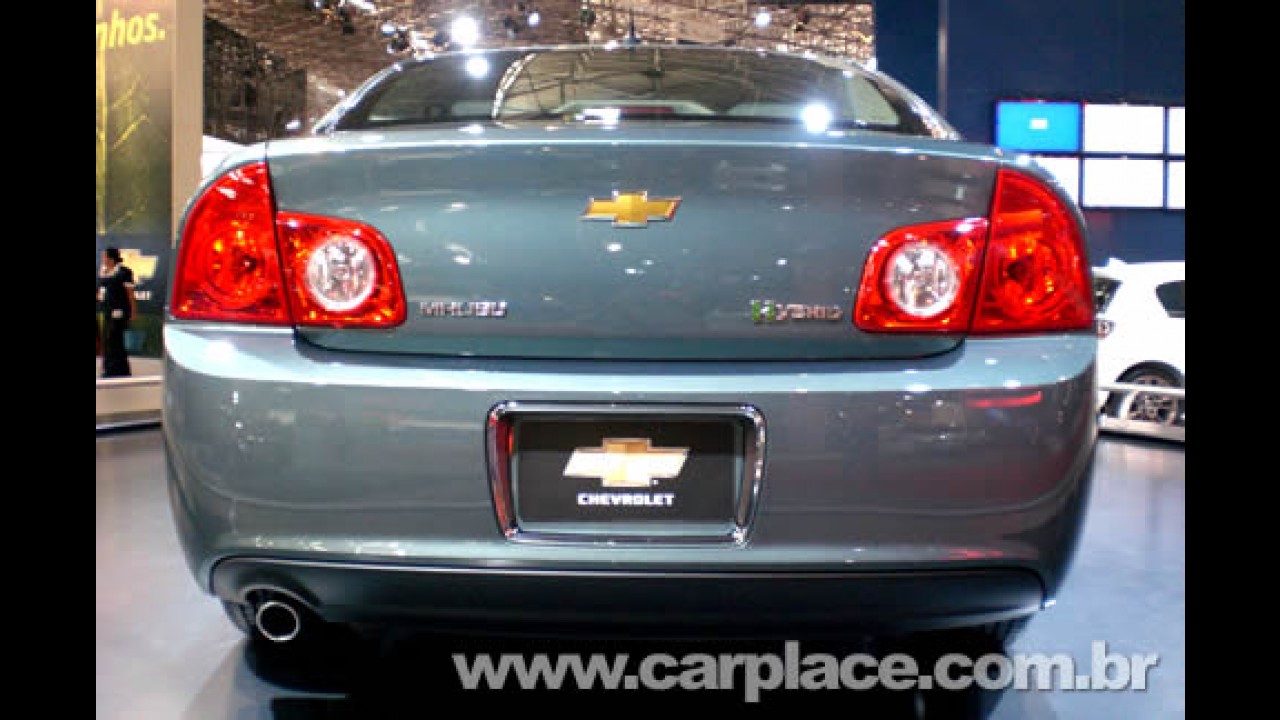 Salão do Automóvel 2008 - Chevrolet mostra o novo sedan Malibu Híbrido