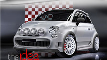 Official renderings of the Camal Fiat 500 Marcia Corta