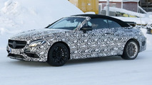 Mercedes-AMG C63 Convertible spy photo