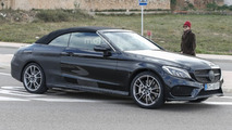 2017 Mercedes-AMG C43 Cabriolet spy photo
