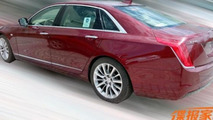 Cherry red Cadillac CT6