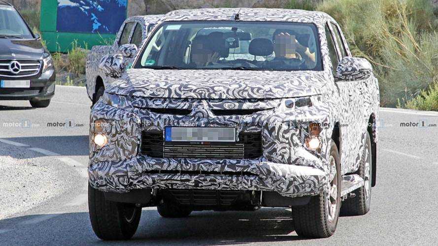 Mitsubishi L200 Spy Photo